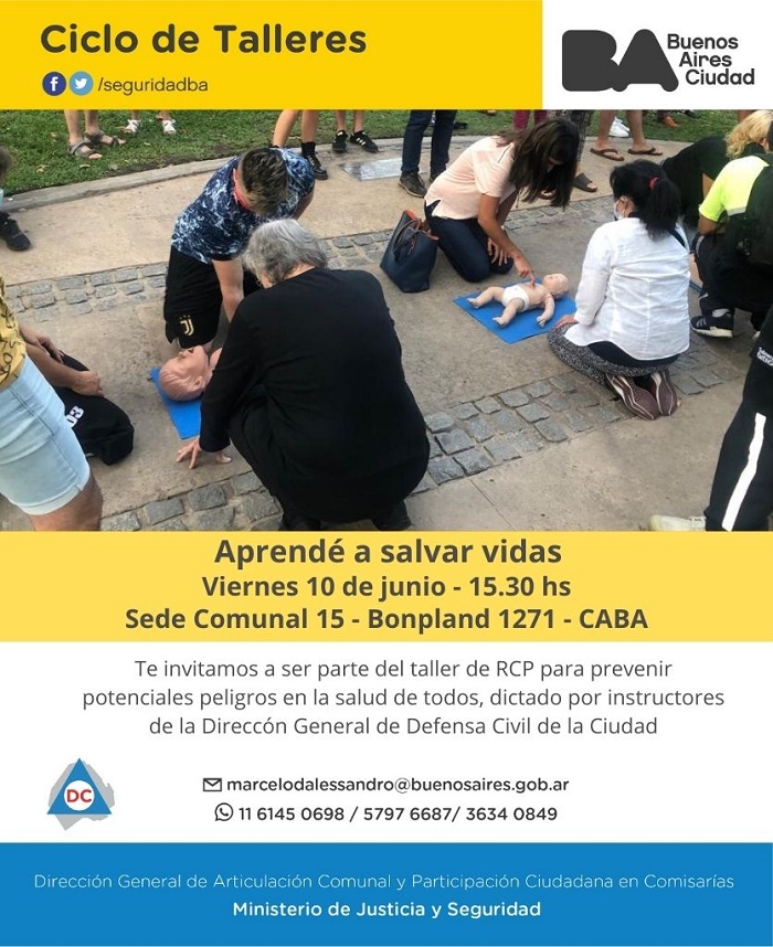 CURSO RCP COMUNA 15